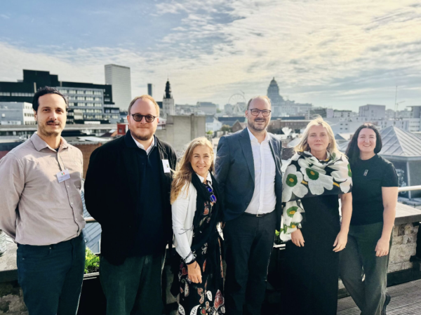 Group portrait of the IFLA Europe Executive Council during the General Assembly in Brussels 2025. The committee provides strategic leadership for the European Region of the International Federation of Landscape Architects, representing landscape architecture professionals and advancing sustainable, resilient, and inclusive landscapes across Europe.